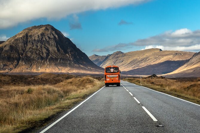 1 Day Loch Ness, Whisky, Glencoe & Scottish Highlands Tour - Glencoe in 15 minutes: betrayal, hills, and fast photo stops