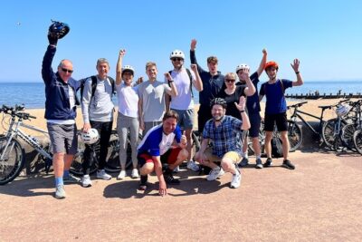 'A Wee Pedal's' Family Friendly Cycle Tour to Edinburgh's Coast - How Holyrood Park sets you up for the seaside