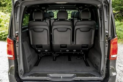 Arrival Transfer Edinburgh Airport EDI to Edinburgh by Minivan - The Vehicle: Mercedes V-Class Comfort for Up to Six