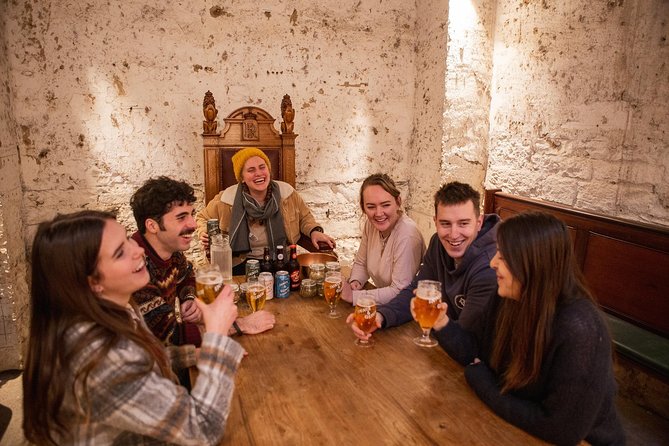 Beer Tasting Session in Edinburgh's Underground Vaults | 1 hour - Meeting at Parliament Square and how to start smoothly