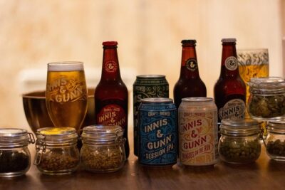 Beer Tasting Session in Edinburgh's Underground Vaults | 1 hour - The tasting format: four beers (plus extra samples in some sessions)