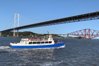Blackness Castle Cruise - Three Bridges views you can’t recreate from shore