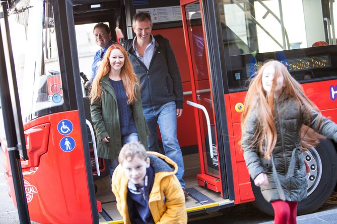 City Sightseeing Edinburgh Hop-On Hop-Off Bus Tour + Kids Go Free - Audio commentary and headphones: the practical benefit
