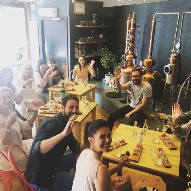 Distillery Masterclass - 8 Scottish gins paired with cheeses - Entering 56 North: an Edinburgh gin bar with distillery energy