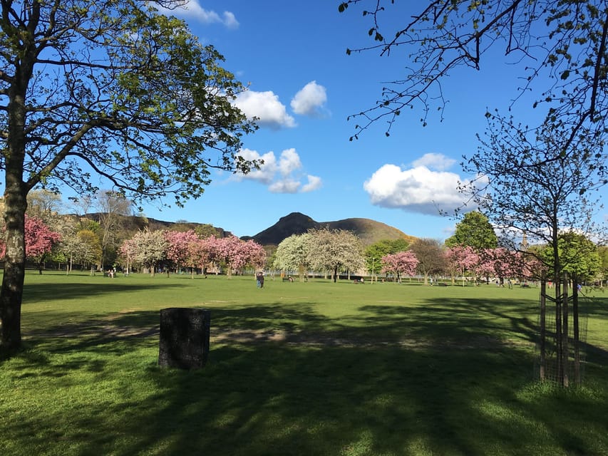 Edinburgh: a Scottish experience for Children in German - Meet in the Meadows: a simple start south of old town