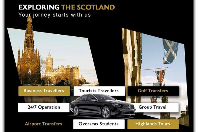 Edinburgh Airport Transfer to or Anywhere in Uk - Timing That Matches Your Flight, Not the Clock