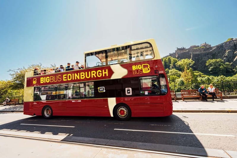 Edinburgh: Big Bus Hop-On, Hop-Off Tour by Open-Top Bus - Key things I’d bet on before you ride