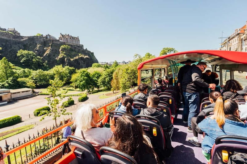 Edinburgh: Big Bus Hop-On, Hop-Off Tour by Open-Top Bus - Getting the Holyrood and Castle Feel Without Overplanning