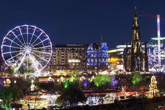 Edinburgh Christmas Tour, Highlights & Hidden Gems with a Local - Royal Botanic Garden Edinburgh light trail: where the evening “clicks”