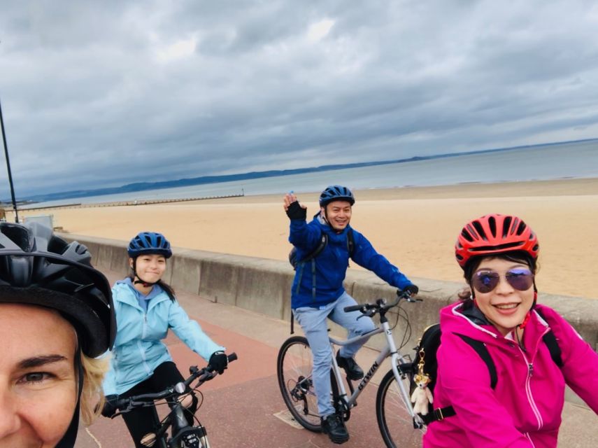 Edinburgh: Cycle Tour to the Coast (family friendly) - Bikes, helmets, and family options that reduce stress