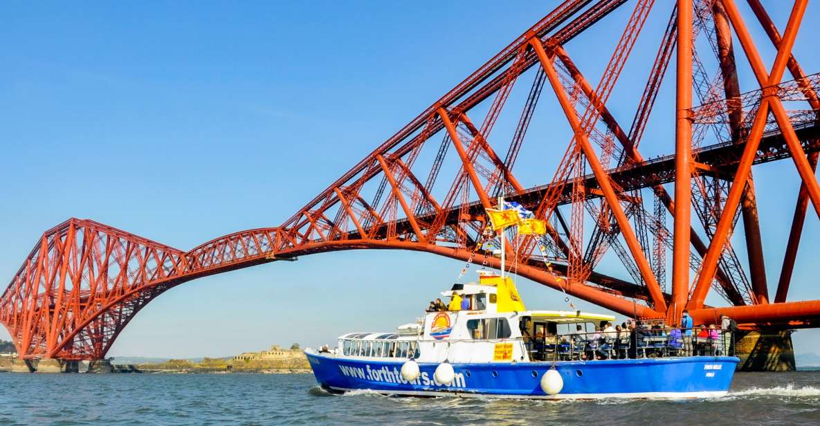 Edinburgh: 'Firth of Forth' Three Bridges Sightseeing Cruise - Boarding in South Queensferry and settling on the boat