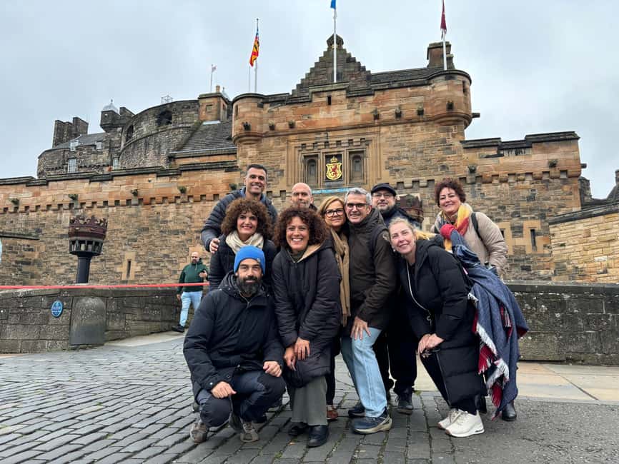 Edinburgh: Full-Day Walking Tour with Edinburgh Castle - Into the Old Town: Mercat Cross and St Giles’ Cathedral