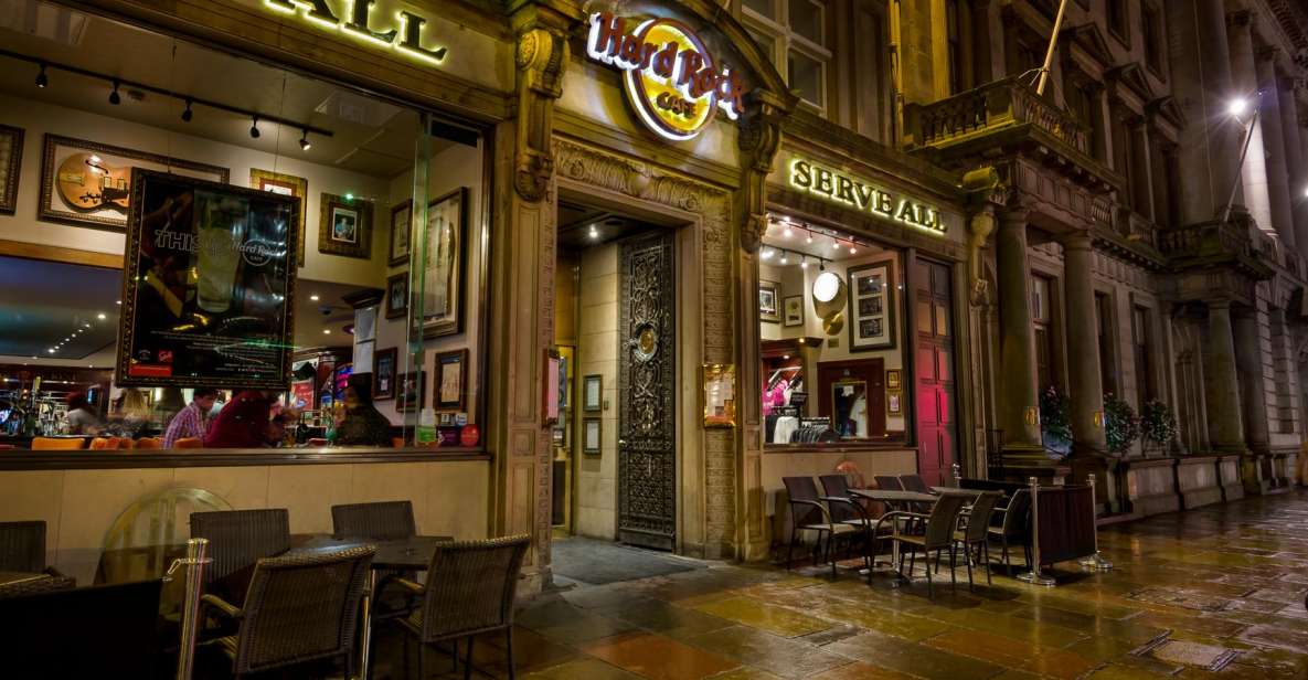 Edinburgh: Hard Rock Cafe with Set Menu for Lunch or Dinner - Key things to know before you go