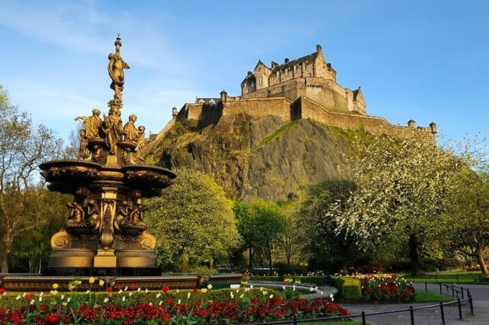 Edinburgh: Harry Potter Guided Private Walking Tour - The Balmoral and Spoon Records: writing-in-the-city energy