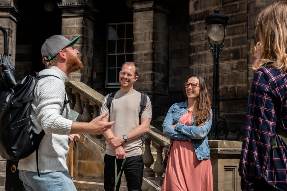 Edinburgh: Harry Potter Walking Tour with Dungeon Entry - Edinburgh Castle Views and Ending Near City Chambers