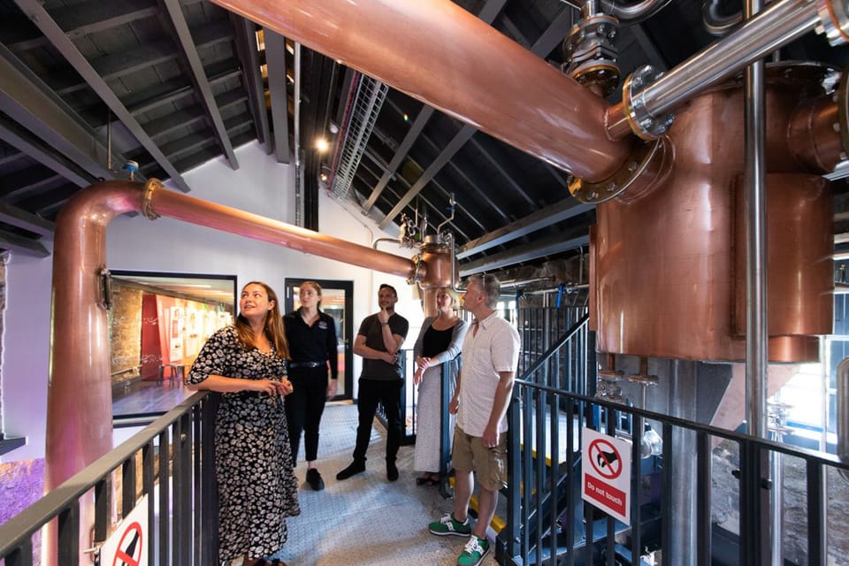 Edinburgh: Holyrood Distillery 'Journey to Whisky' Tour - Your four-drams tasting flight (unaged spirit to single malt)