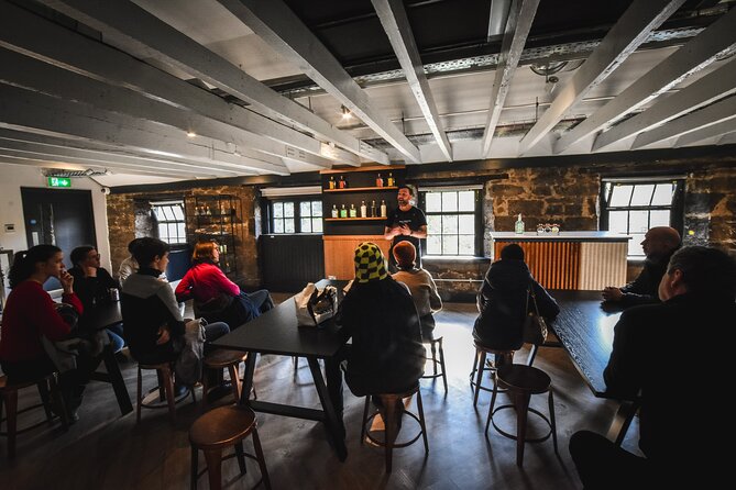 Edinburgh: Holyrood Distillery Whisky and Gin Tour & Tasting - The 1-hour tour flow: what happens once you arrive