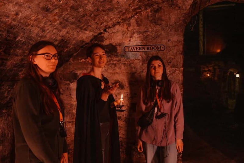Edinburgh: Immersive Small-Group Haunted Underground Tour - Vaults Museum and Vaults Revealed: history that lands after the chills