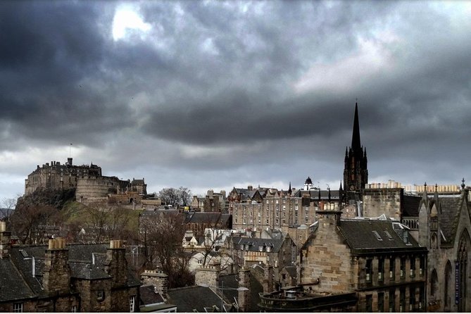 Edinburgh - Old Town Stories - The City’s Most Imposing Landmark Feeling: Looking Up at Old Town Power