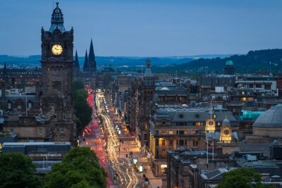 Edinburgh Photography Masterclass - Private Photography Lesson - Golden hour angles: learning composition while the light is forgiving