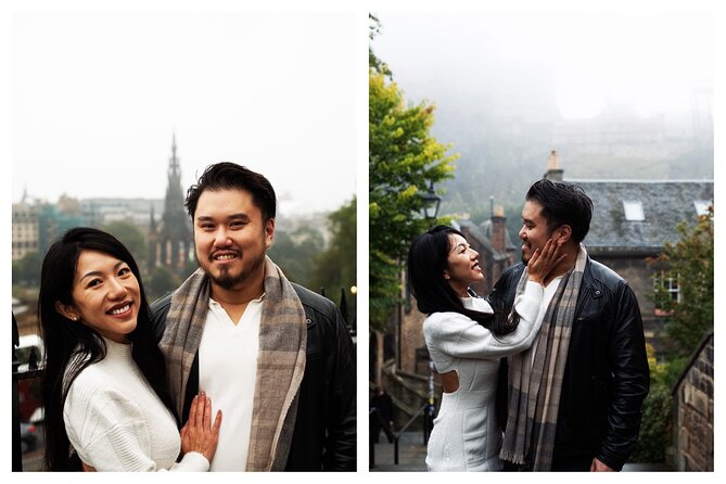 Edinburgh Photoshoot for Couples, Families & Solo Travellers - What the photographer actually does (and why it shows in your results)