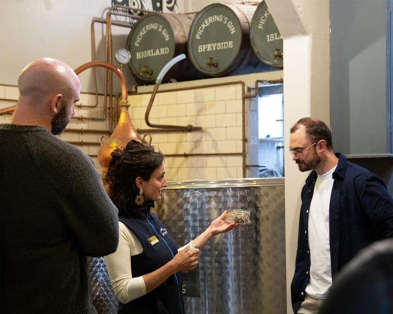 Edinburgh: Pickering's Gin Jolly Tour (Distillery & Tasting) - Start at Royal Dick Bar: Your First Pour and the Distillery Story