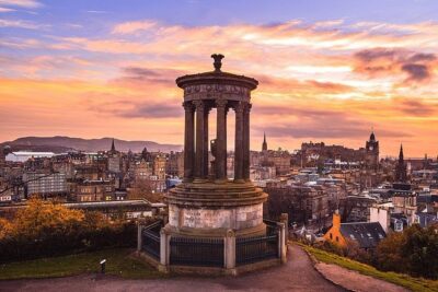 Edinburgh Private city tour - Calton Hill: skyline views before the streets get busy