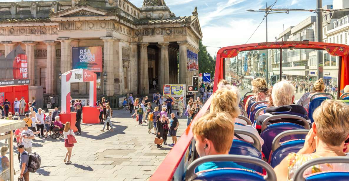 Edinburgh: Royal Attractions with Hop-On Hop-Off Bus Tours - Where It Starts: Waterloo Place Makes It Feel Easy