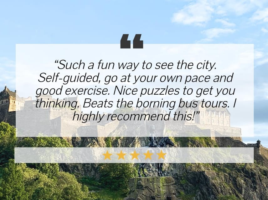 Edinburgh: Royal Mile Walking Tour & Exploration Game - Landmarks, history clues, and those spooky-but-fun moments