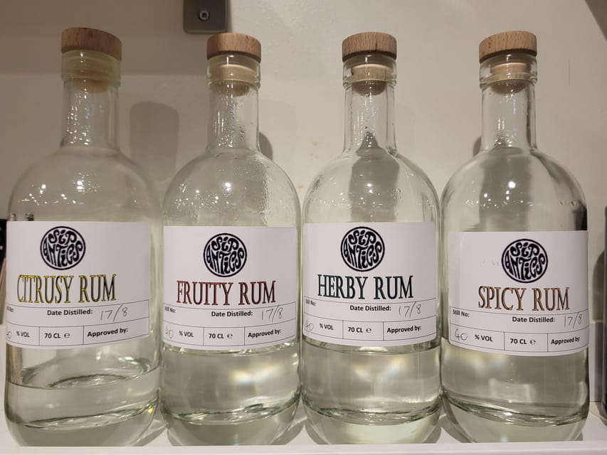 Edinburgh: Rum Distillation Workshop with Rum Tasting - The Style of the Host Makes or Breaks It