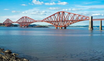 Edinburgh: St. Andrews and Falkland Palace Day Tour - Crossing the Forth Road Bridge on the way to Fife