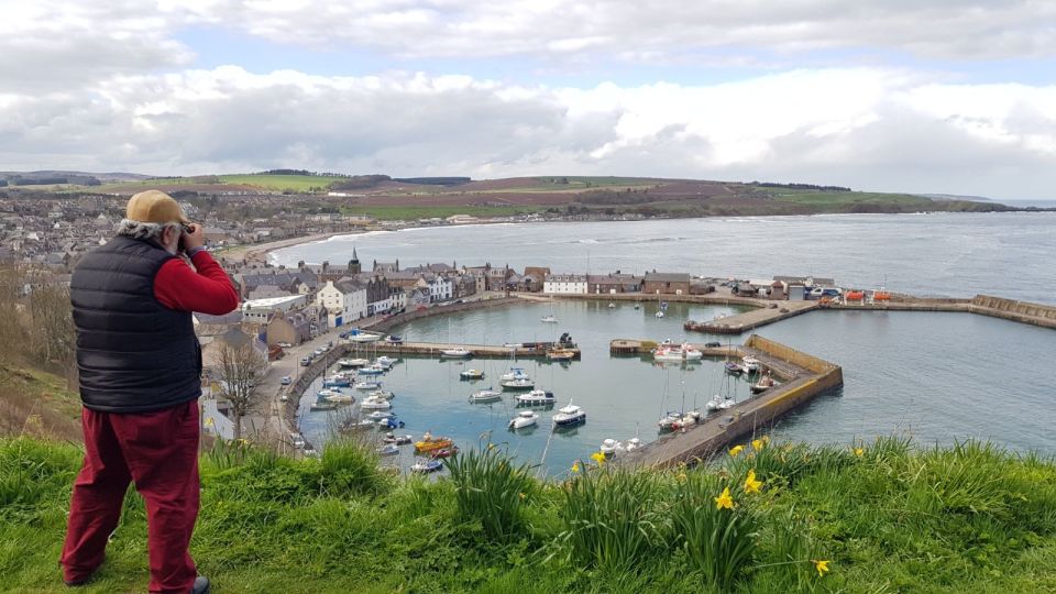 Edinburgh: St Andrews, Dunnottar Castle & Falkland Tour - Dunnottar Castle: the cliff walk that turns into a big payoff
