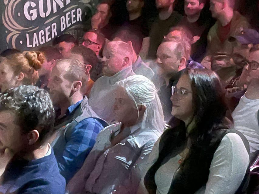 Edinburgh: Stand Up Comedy Show - The main downside to factor in: rotating sets and audience moments