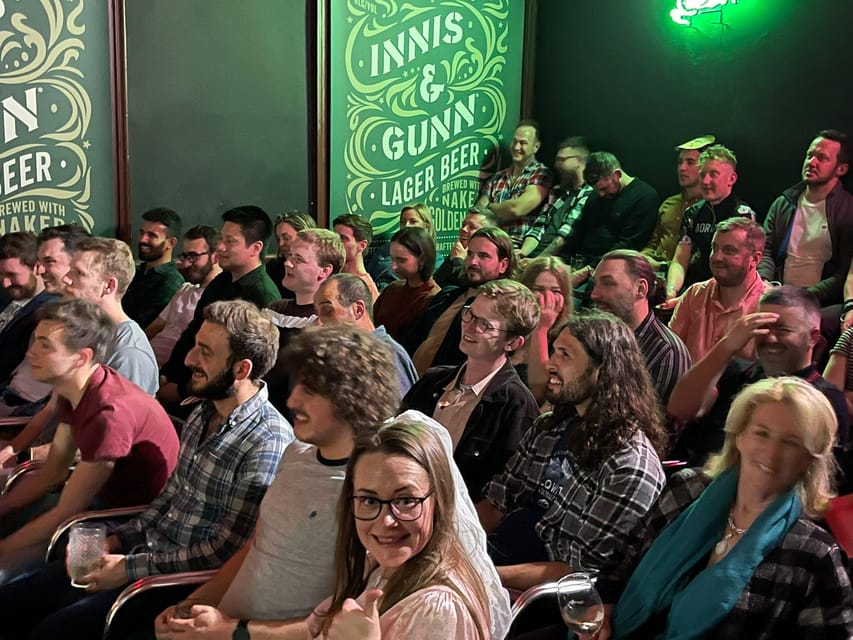 Edinburgh: Stand Up Comedy Show - The comedy lineup: hand-picked acts and what varies night to night