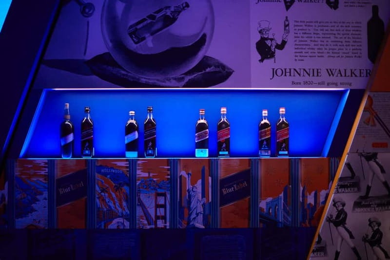 Edinburgh: The Johnnie Walker Whisky Experience - Johnnie Walker Journey of Flavour: a whisky tour with stagecraft