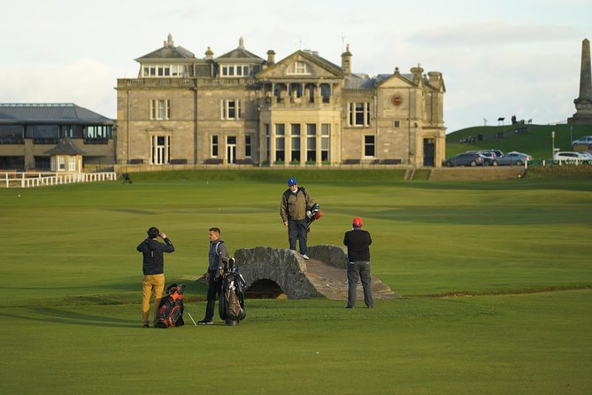 Edinburgh to St Andrews private driving tour - The Old Course and St Andrews Links: Golf Icons in Real Time