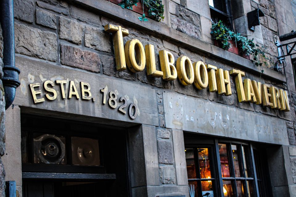 Edinburgh: Tolbooth Tavern Haggis Taster & Whisky Sampling - Key things to know before you go