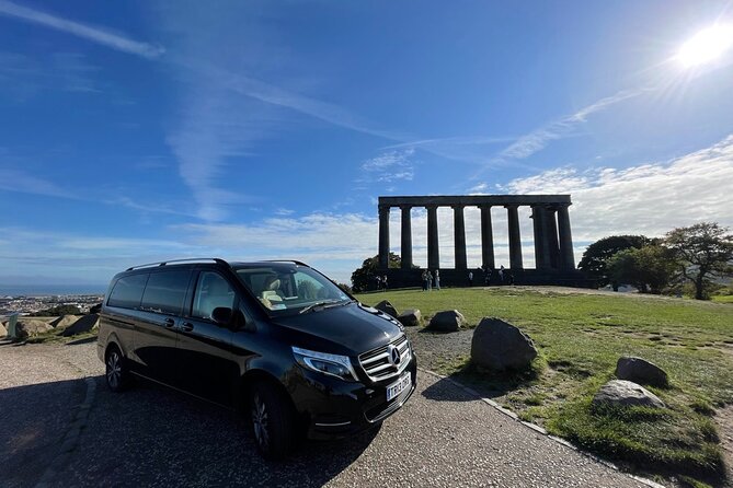 Edinburgh Unveiled: Luxury Private Driving Tour of Edinburgh - Arthur’s Seat almost to the top for big-city views