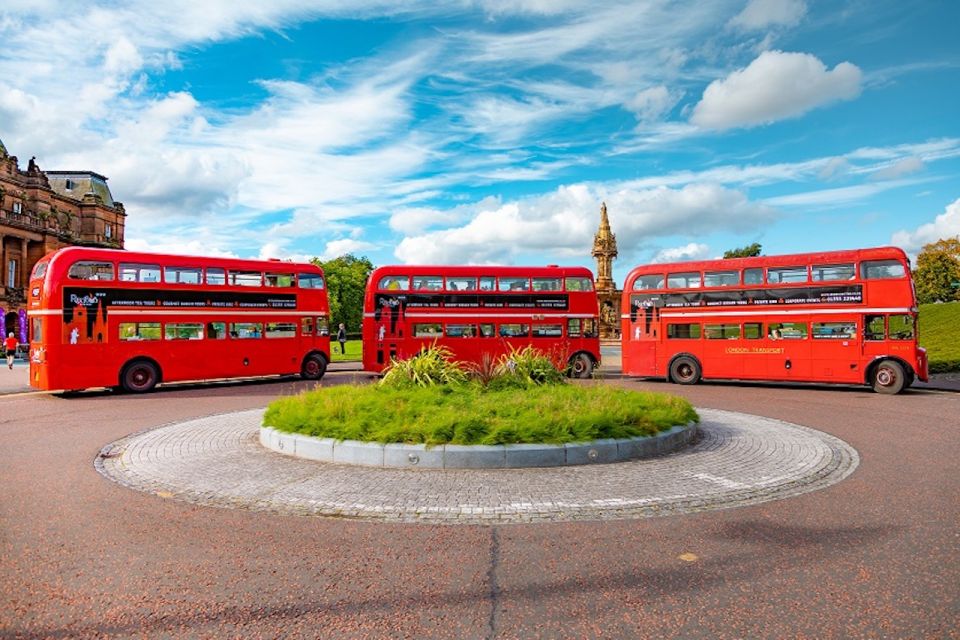 Edinburgh: Vintage Bus Tour with Afternoon Tea or Gin - Getting on board: Waterloo Place, seating choices, and what to expect during the ride