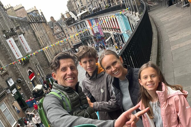 Edinburgh's Amazing Harry Potter Walking Tour - Kids Free! - Views From Edinburgh Castle and Victoria Street’s Diagon Alley Twist