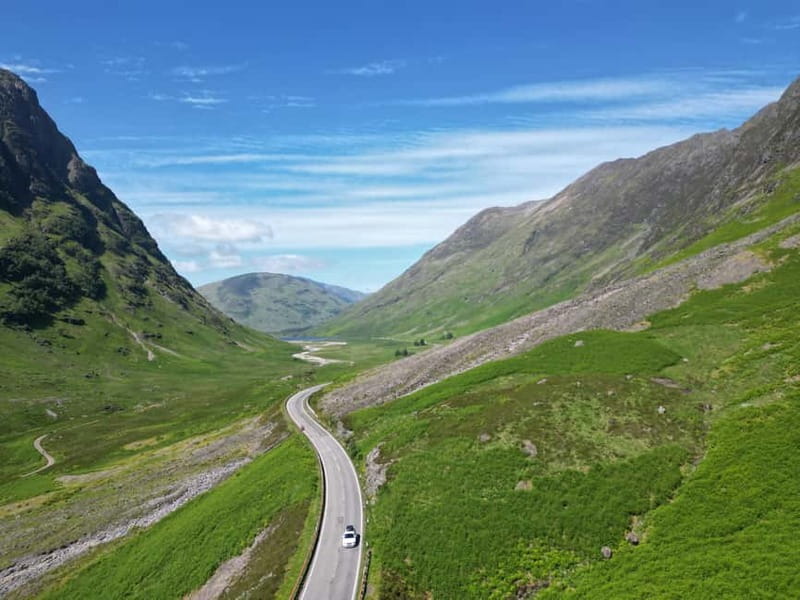 From Edinburgh: Glenfinnan Viaduct, Glencoe & Highlands Tour - Out of Edinburgh: Kelpies, Stirling Castle, and Balquhidder fuel