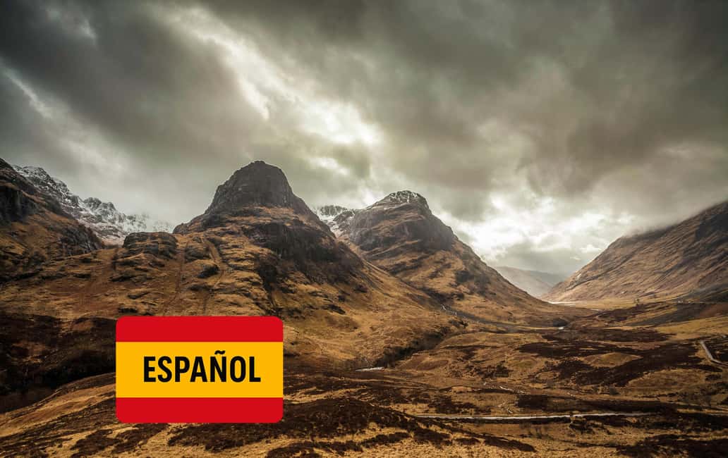 From Edinburgh: Loch Ness and Highlands Tour in Spanish - Callander stop: a short snack break before Glencoe