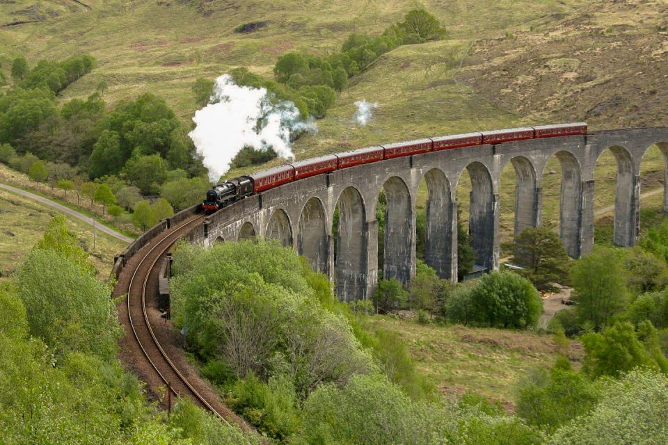 From Edinburgh: Magical Highlands Tour with Jacobite Train - Fort William and the Jacobite steam train: the star moment