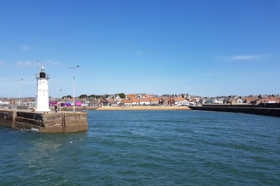 From Edinburgh: St Andrews and Fishing Villages of Fife Tour - St Andrews in around three hours: Old Course, beach views, and cathedral zones