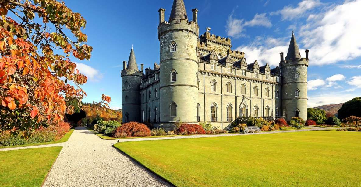 From Edinburgh: West Highland Lochs and Castles Day Trip - Doune Castle and Stirling passing: movie-fan castles with real views