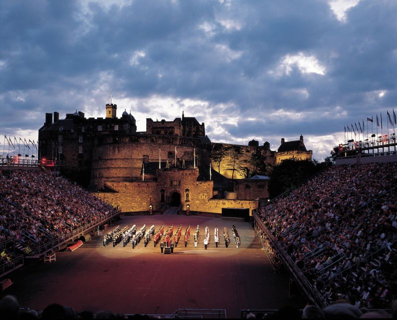 Full-Day Edinburgh Military Tattoo & Scottish Highlands Tour - Back toward Edinburgh: Forth Bridge and the long return countdown