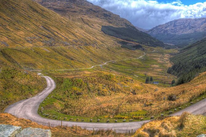 Full-Day Highland Lochs Glens and Castles Tour from Edinburgh - Rest and Be Thankful: the stone words that explain the view