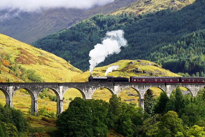 Glenfinnan Viaduct Glencoe and Fort William Tour from Edinburgh - From Edinburgh Out to the Highlands: Forth Bridges, Wallace, and Stirling