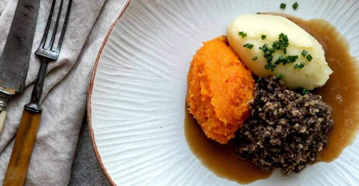 Haggis paired with whisky & gins in 56 North distillery! - The whisky dram: why it works in a haggis-and-gin pairing