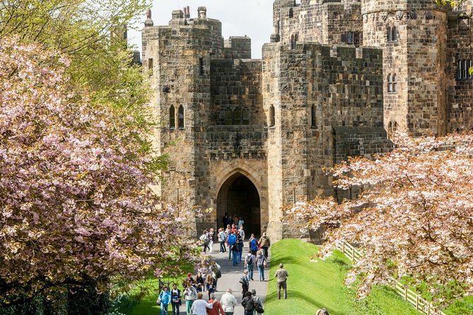 Harry Potter's Alnwick Castle and Scottish Borders Day Trip - Stop 1: Bamburgh Castle and the Northumberland coast viewpoint